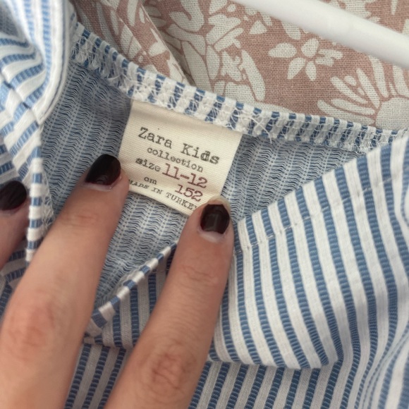 Zara kids blue and white dress - Picture 2 of 2